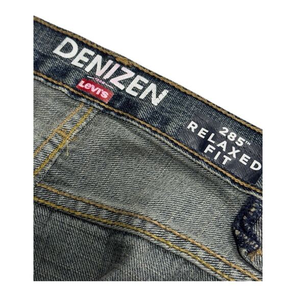 Denizen Levi's Denizen Jeans Men's 42x30 Blue 285 Relaxed Fit Straight Lot 2 - Picture 14 of 16